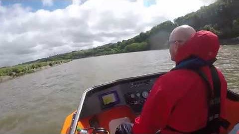 Taking Mistral Sport hovercraft out for a ride in Ferryside