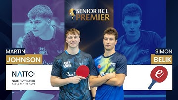 Martin Johnson v Simon Belik HIGHLIGHTS | Round 2 | BCL Premier 2025-26