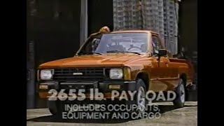 1986 Toyota 1-Ton Pickup Commercial