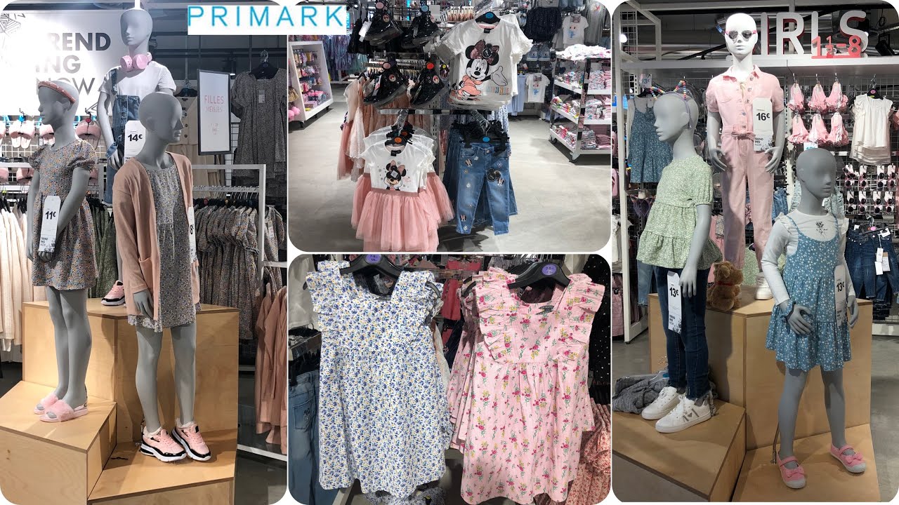 PRIMARK KIDS GIRLS - SPRING NEW COLLECTION FEBRUARY  2021
