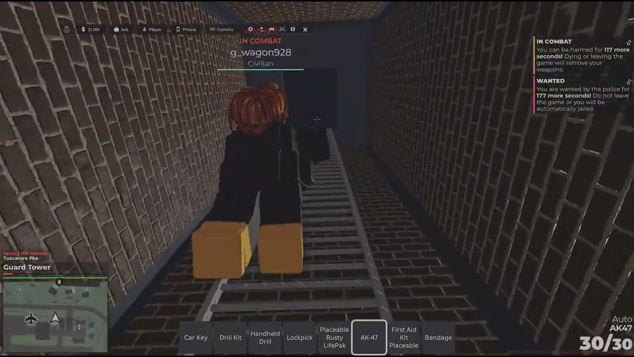 Robbing with a friend