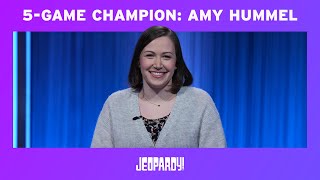 Amy Hummel | Winner's Circle | JEOPARDY! screenshot 5