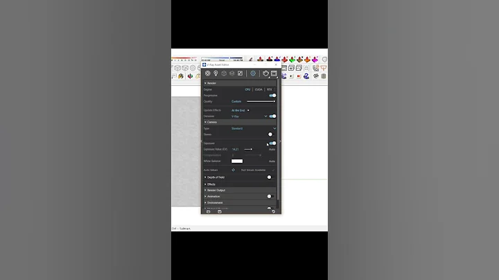 V-RAY final render setting #render #settings #sketchup #realistic