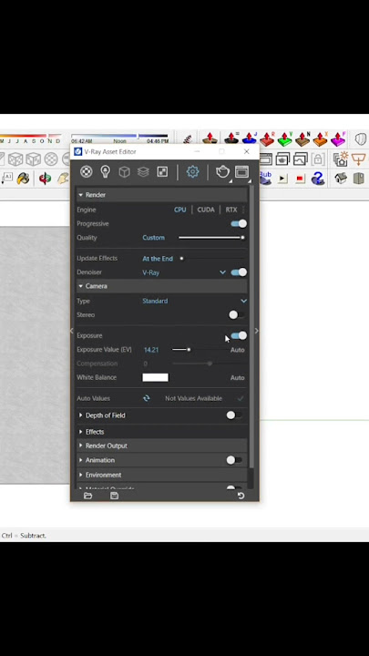 V-RAY render setting #render #settings #sketchup #realistic