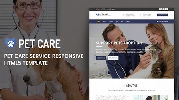 Pet Care - Responsive HTML5 Template | Themeforest Website Templates and Themes