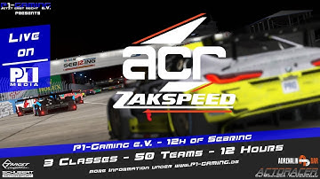 rFactor 2 - 12 Hours of Sebring by P1 Gaming - Race Stint 2