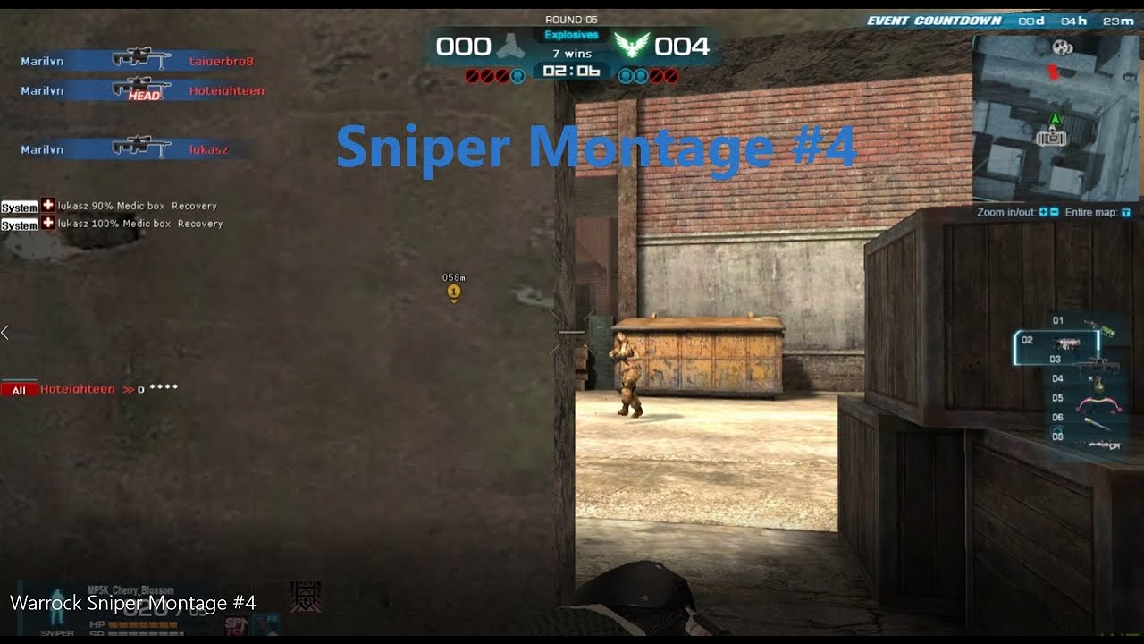 Warrock Sniper Montage #4