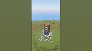 Minecraft: Rate This Modern Skyscraper Between 1 And 10!Timelapse | Tutorial | #minecraft  #shorts