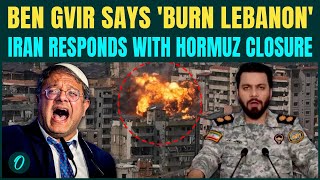 Ben Gvir Says “All Lebanon Must Burn” After 4 IDF Troops Killed | Israel Told To Go ‘Berserk’ To Win