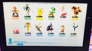 Nintendo Amiibo Demo Extended 12 Character Introduction Videos