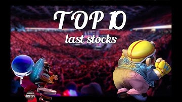 The top 10-6 most EPIC last stocks in Smash Ultimate