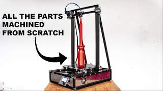 I MACHINED A 3D PRINTER FROM SCRATCH (NO 3D printed plastic parts)