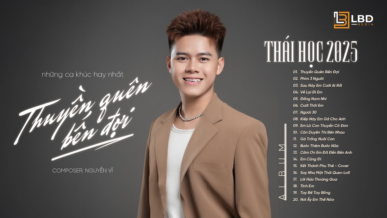 thuyền quên bến đợi | Thái Học | tuyển tập những ca khúc mới nhất và hay nhất của Thái Học 2025