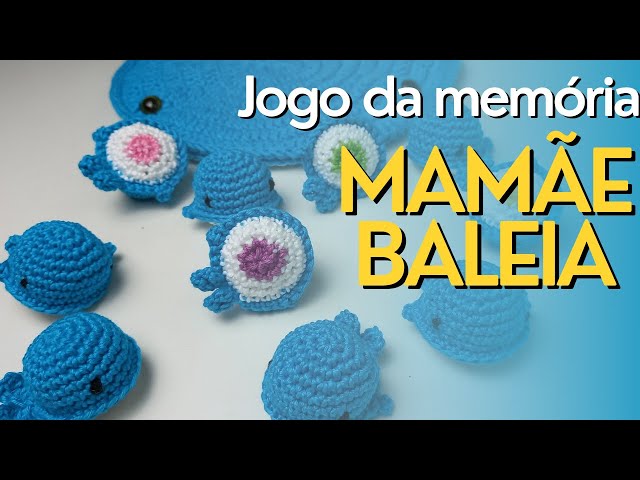 JOGO DA MEMÓRIA MAMÃE BALEIA 