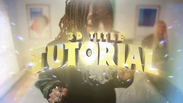 How To Create Realistic 3D Titles for Music Videos in After Effects (Element 3D)