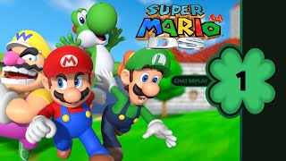 LUCKYRiCK - Super Mario 64 DS (PART 1) Chat Replay