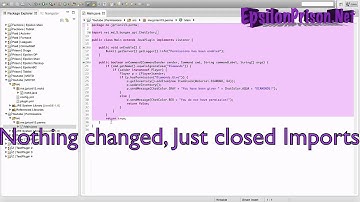 Bukkit Coding | Episode 4 - Permissions | How to code a minecraft plugin