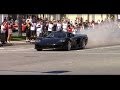 Saleen S7 Leaves Car Show with Hard Acceleration