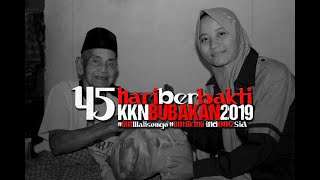 #45HARIBERBAKTI - KKN MIT 7 UIN Walisongo Posko 30 Kelurahan Bubakan 2019