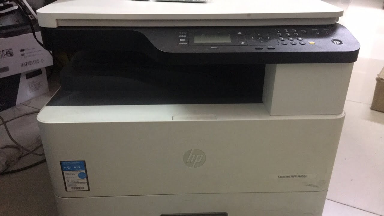 HP Laser Jet MFP M436n status light 