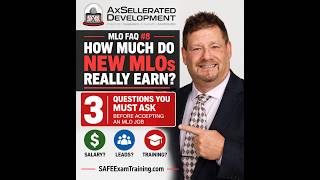 How Much Do New Mortgage Loan Originators REALLY Earn | MLO FAQ #8
