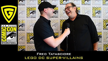 Fred Tatasciore - LEGO DC Super-Villains - SDCC 2018 | The Geek Generation