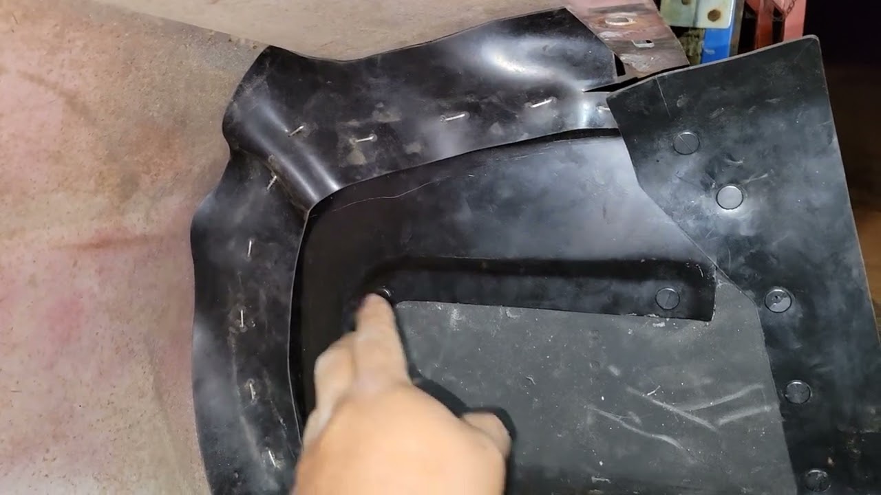 1967-1968 Mustang Front Splash Shield Installation