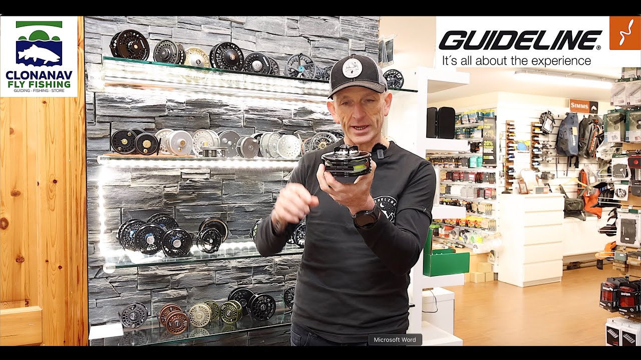 Guideline Aeon Reel at Clonanav fly fishing with Jim Curry - YouTube