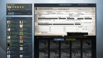 cs go trade up contract white
