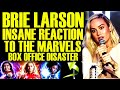 Brie Larson ATTACKS FANS AFTER THE MARVELS BOX OFFICE DISASTER &amp; Backlash! Disney In Trouble
