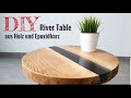 TUTORIAL: Wie man einen River Table aus Holz und Epoxidharz baut / DIY Epoxy Resin Table