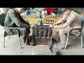 face lapping process for Mf 385 engine block and head