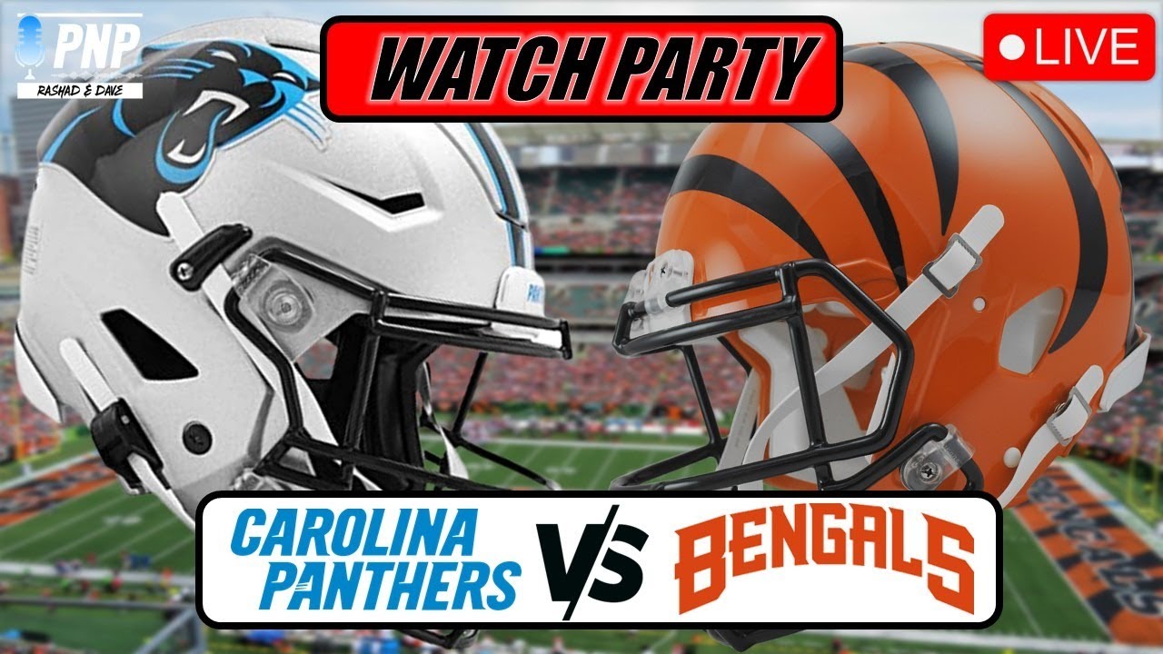 Panthers vs. Bengals Live Streaming Scoreboard, PlayByPlay, & Updates