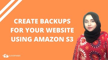 Create Backups for your website on Amazon S3 | CloudPages Backups
