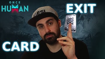 HOW TO USE THE SCENARIO EXIT CARD IN ONCE HUMAN