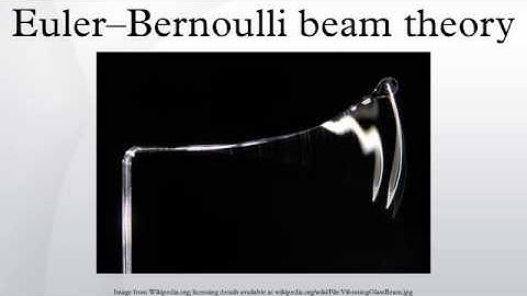 Euler–Bernoulli beam theory