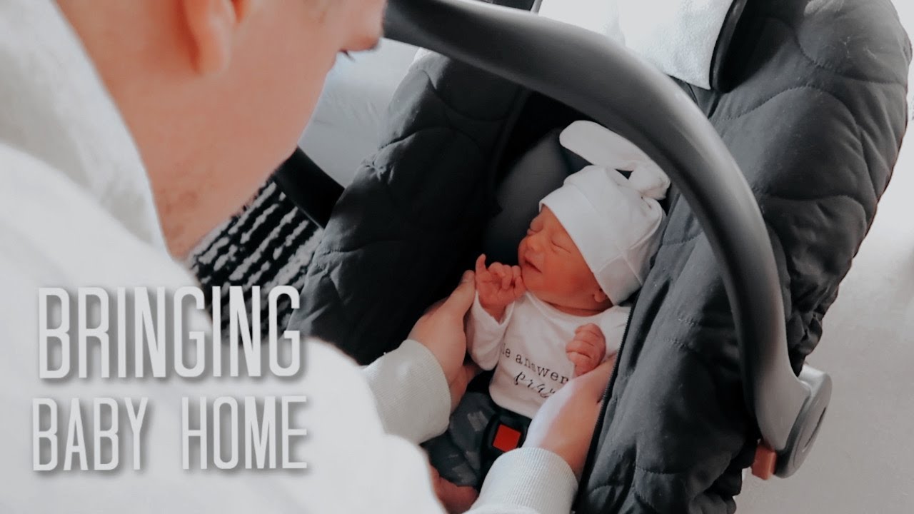 Bringing Baby Home From Hospital! (Our Dog Meets Baby)