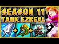 STOP PLAYING EZREAL WRONG! TANK EZREAL IS ACTUALLY 100% STUPID UNFAIR! - League of Legends