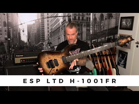 ESP LTD H-1001FR Black Natural Burst