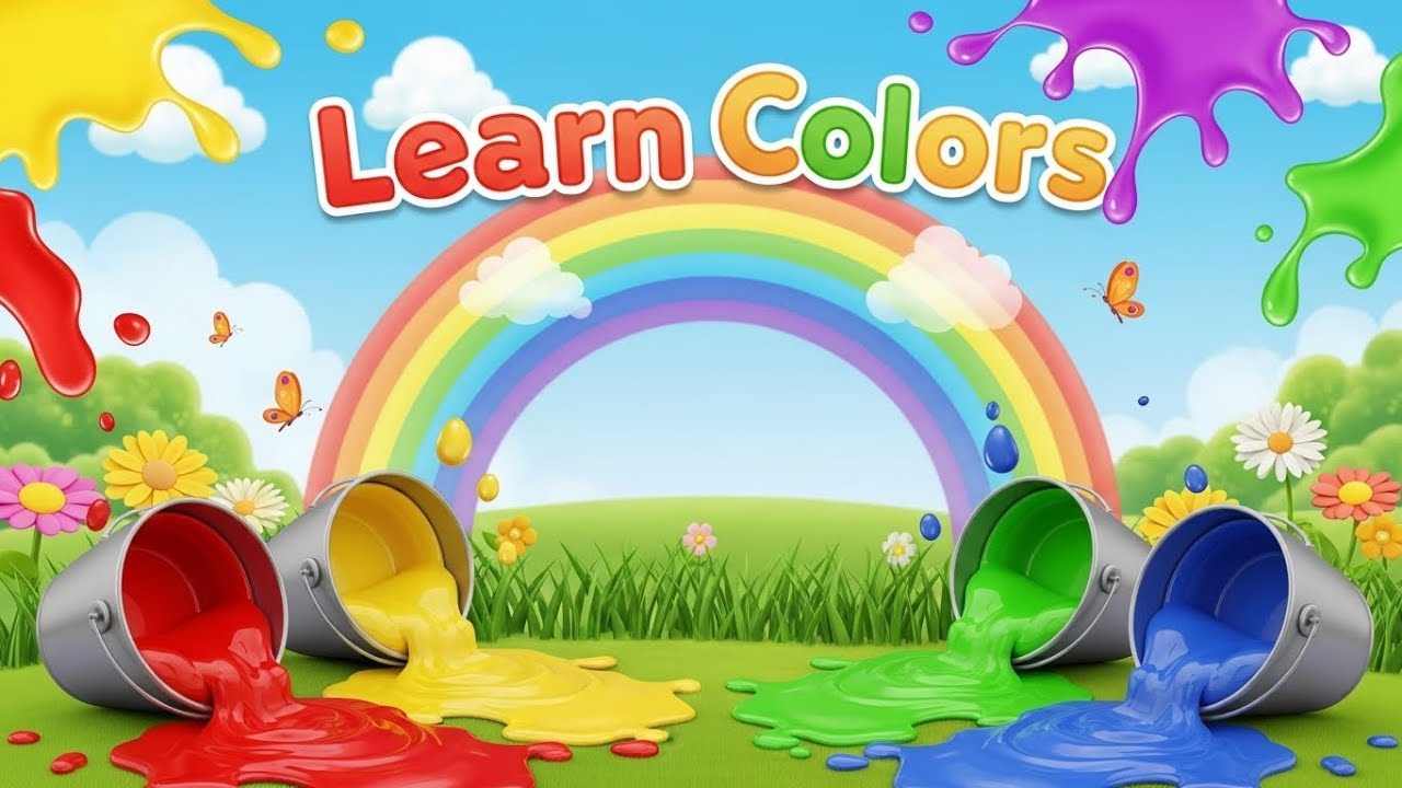 Learn Colors for Kids 🌈 | Color Learning Video | Tiny Smart World - YouTube