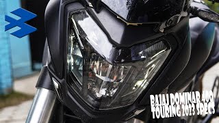 Bajaj dominar 400 touring 2023 specs