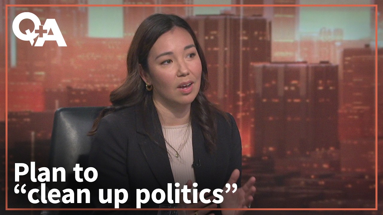 Jack Tame interviews Opportunity leader Qiulae Wong on Q & A