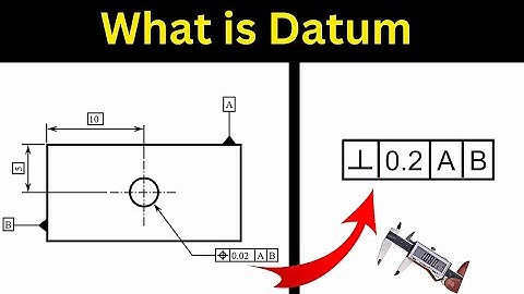 Datum in Mechanical Dimensioning | GD&T