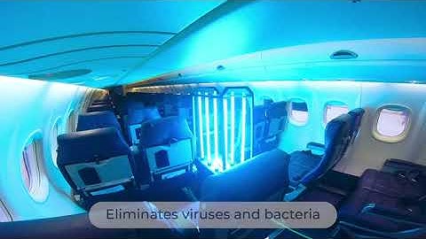 RAY autonomous UV-C Robot for Aircraft