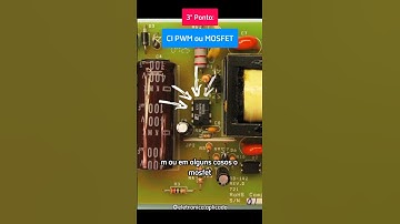 Rastreamento de defeitos em fontes chaveadas #eletricidade #eletrica #eletronica #aprendaeletrônica