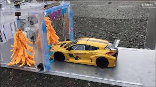 DIY Portal car washer for washing toys