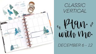Plan With Me // Classic catch-all Happy Planner // December 6 - 12
