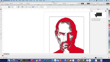 Vẽ chân dung bằng Corel (Steve Job Portrait by Corel)