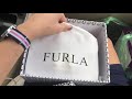 Unboxing my red Furla bag