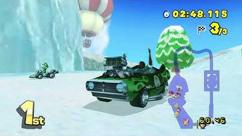 Mario Kart Wii (Fusion) Custom Tracks - Mirror (1 Player) #140 with Big Smoke